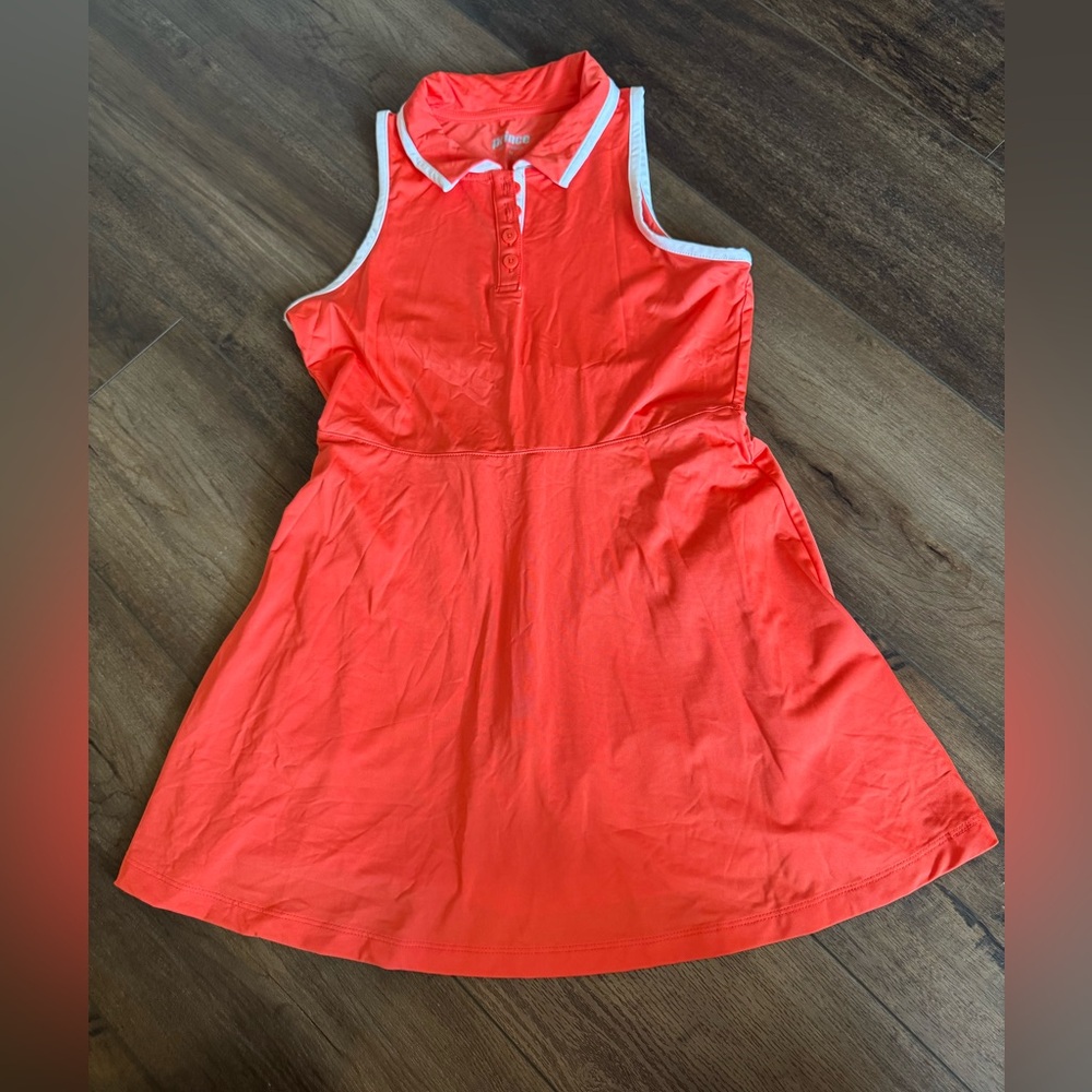 Prince Tennis dress set with biker shorts girls size 10/12